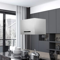 Hommoo - Furniture Limited - Cappa da Cucina ad Isola Sospesa lcd con