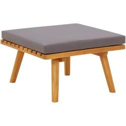 Vidaxl - Furniture Limited - Sgabello da Giardino con Cuscino 60x60x29 cm