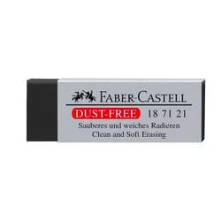 Faber-Castell 187121 gomma per cancellare Plastica Nero 1 pz
