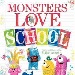 ISBN Monsters Love School libro Copertina rigida 40 pagine