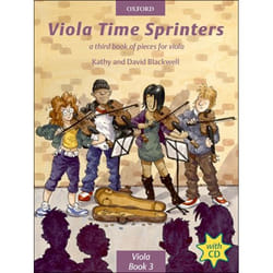 ISBN Viola Time Sprinters + CD ( A third book of pieces for viola ) libro