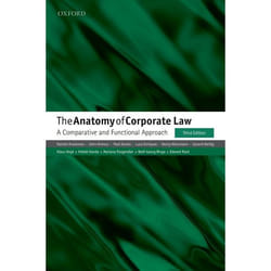 ISBN The Anatomy of Corporate Law ( A Comparative and Functional Approach ) libro Inglese Copertina rigida 304 pagine