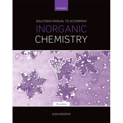 ISBN Solutions Manual to Accompany Inorganic Chemistry 7th Edition 256 pagine Inglese