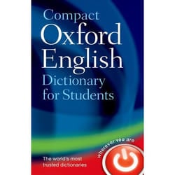 ISBN Compact Oxford English Dictionary for University and College Students libro 1296 pagine