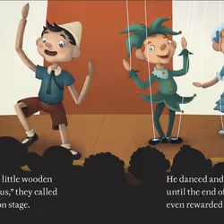 ISBN Pinocchio libro Educativo Inglese Libro in brossura 32 pagine - Vista aggiuntiva 4