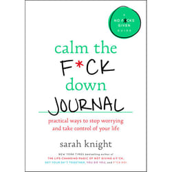 ISBN Calm the F*ck Down Journal libro Salute, mente e corpo Inglese Libro in brossura 192 pagine