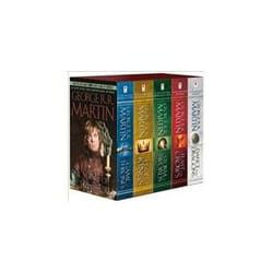 ISBN Song of Ice and Fire Set: A Game of Thrones / A Clash of Kings / A Storm of Swords / A Feast for Cro libro Fantasia Inglese Libro in brossura 5216 pagine