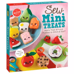 KLUTZ Sew Mini Treats, Kit di attività manuali per bambini, 10 anno/i, Multicolore, 1 pz
