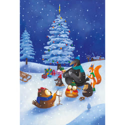 ISBN Little Owl's Advent calendario Parete
