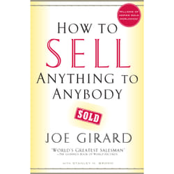 ISBN How to Sell Anything to Anybody libro Inglese Tascabile commerciale 192 pagine