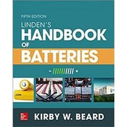 ISBN Linden's Handbook of Batteries : Fifth Edition libro Inglese Copertina rigida