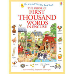 Usborne Publishing First Thousand Words in English libro 64 pagine
