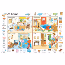 Usborne Publishing First Thousand Words in English libro 64 pagine - Vista aggiuntiva 2