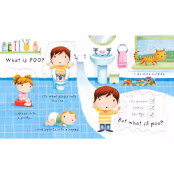 Usborne Publishing Very First Questions and Answers What is poo? libro 12 pagine - Vista aggiuntiva 2