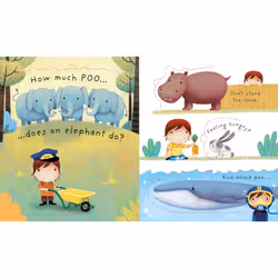 Usborne Publishing Very First Questions and Answers What is poo? libro 12 pagine - Vista aggiuntiva 3