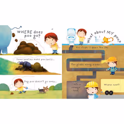Usborne Publishing Very First Questions and Answers What is poo? libro 12 pagine - Vista aggiuntiva 4