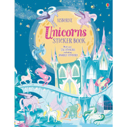 Usborne Publishing Unicorns Sticker Book libro 40 pagine