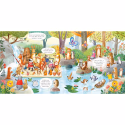 Usborne Publishing The Animal Orchestra Plays Mozart libro 10 pagine - Vista aggiuntiva 2