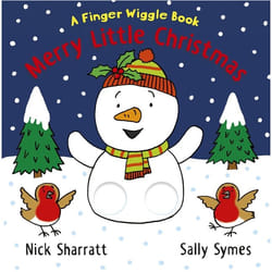 Merry Little Christmas: A Finger Wiggle Book libro 18 pagine