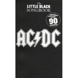 ISBN Little Black Songbook : AC/DC libro MUSICA Inglese Libro in brossura