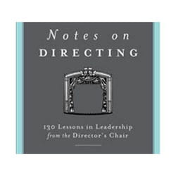 ISBN Notes on Directing : 130 Lessons in Leadership from the Director's Chair libro Film Inglese Libro in brossura 140 pagine
