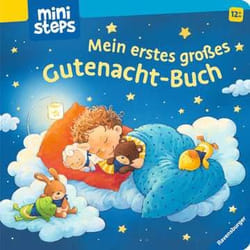 Ravensburger ministeps: Gutenacht-Buch libro Educativo Tedesca Copertina rigida 36 pagine