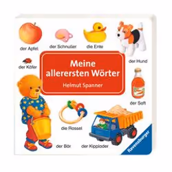 Ravensburger My Very First Words libro Educativo Tedesca Copertina rigida 20 pagine