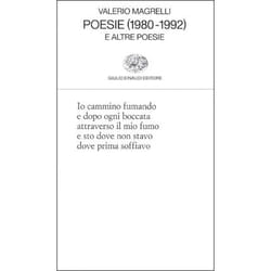 ISBN Poesie (1980-1992) libro ITA 320 pagine
