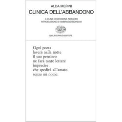 ISBN Clinica dell’abbandono libro ITA 120 pagine