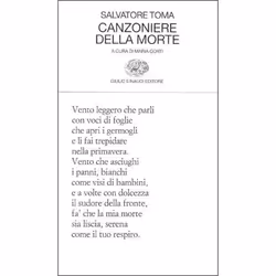 ISBN Canzoniere della morte, ITA, 109 pagine