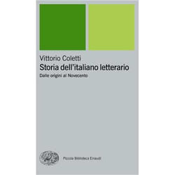 ISBN Storia dell’italiano letterario libro ITA 485 pagine