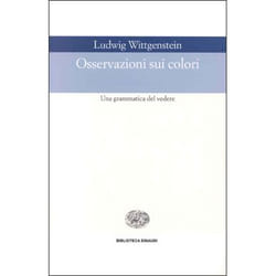 ISBN Osservazioni sui colori libro ITA 111 pagine