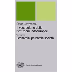 ISBN Il vocabolario delle istituzioni indoeuropee I, ITA, 286 pagine