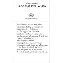 ISBN La forma della vita libro ITA 194 pagine