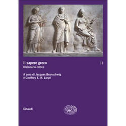 ISBN Il sapere greco. Volume 2 libro ITA 636 pagine