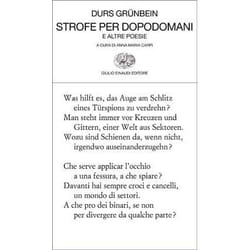 ISBN Strofe per dopodomani libro ITA 216 pagine