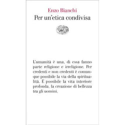ISBN Per un’etica condivisa libro ITA 126 pagine