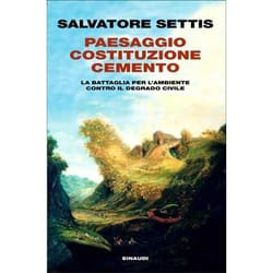 ISBN Paesaggio Costituzione cemento libro ITA 328 pagine