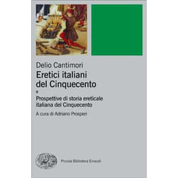 ISBN Eretici italiani del Cinquecento libro ITA 527 pagine