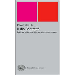 ISBN Il dio Contratto libro ITA 184 pagine