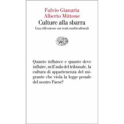 ISBN Culture alla sbarra libro ITA 144 pagine