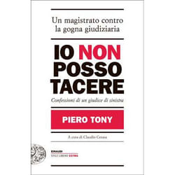 ISBN Io non posso tacere libro ITA 134 pagine