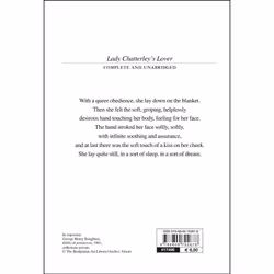 ISBN Lady Chatterley's Lover