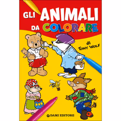 ISBN Gli animali da colorare, ITA, Libro in brossura, 128 pagine