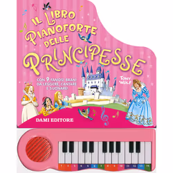 ISBN Il Libro Pianoforte delle Principesse, ITA, Copertina rigida, 20 pagine