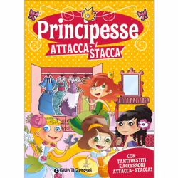 ISBN Principesse attacca-stacca, ITA, 8 pagine