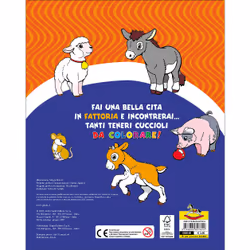ISBN I cuccioli della Fattoria da colorare