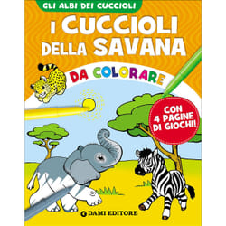 ISBN I cuccioli della Savana da colorare