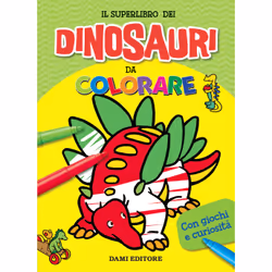 ISBN Il Superlibro dei Dinosauri da colorare, ITA, 48 pagine