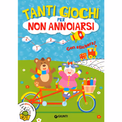 ISBN Tanti giochi per non annoiarsi (con stickers), ITA, 48 pagine